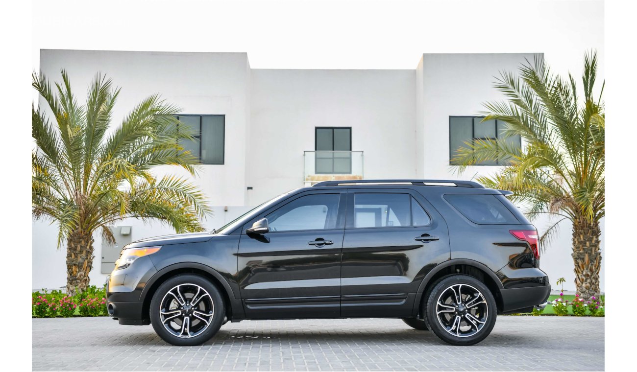 Ford Explorer Sport - Warranty and Service Contract! - GCC - AED 1,939 PER MONTH - 0% DOWNPAYMENT