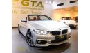 بي أم دبليو 428 2016 BMW 428i Cabrio, Warranty, Service Contract, GCC, Low Kms