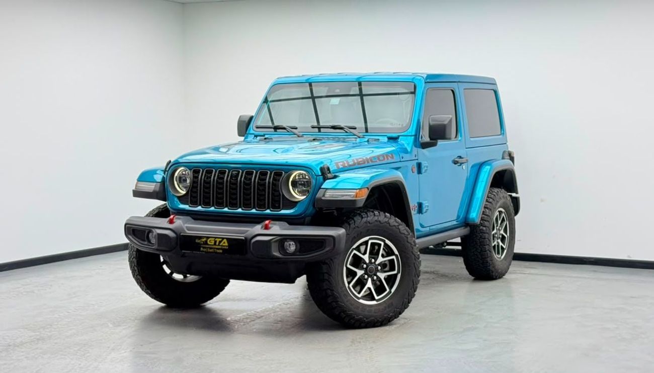 جيب رانجلر RUBICON 2024 Jeep Wrangler Rubicon, 2029 Jeep Warranty + Service Pack, Full Jeep Service History, GCC