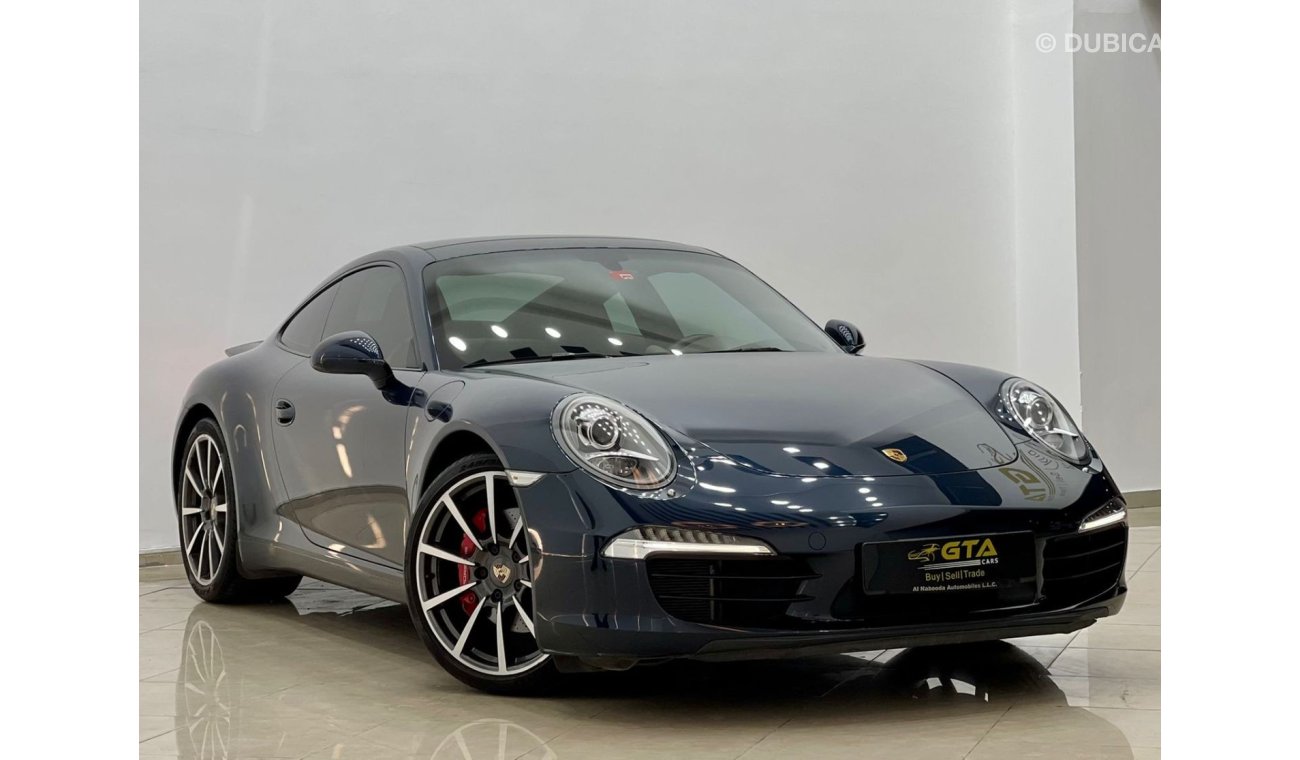 Porsche 911 S 2013 Porsche 911 Carrera S, Porsche Warranty-Service Contract-Service History, GCC