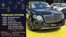 Bentley Bentayga // W12 / 4WD / VIP / GCC / WARRANTY / SIGNATURE EDITION / SPECIAL COLOR / 8,418 DHS MONTHLY!