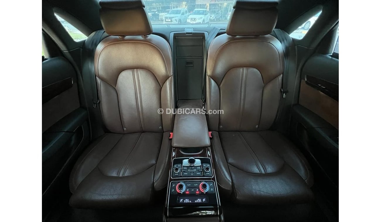 Audi A8 AUDI A8 L 4.0 TFSI QUATTRO GCC 2014 FULL OPTIONS TOP OF RANGE DEALER WARRANTY