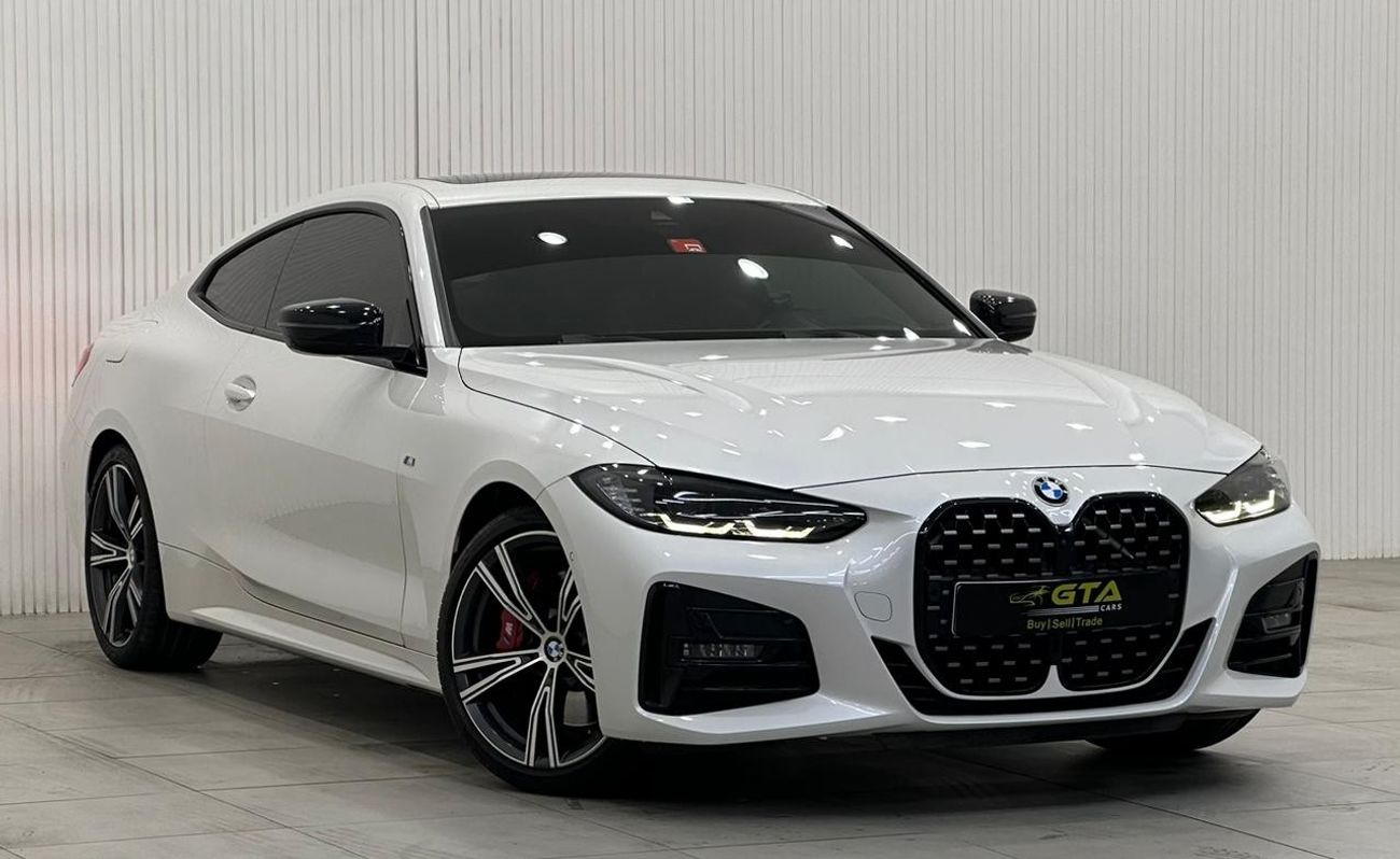 BMW 430i M Sport Pro 2021 BMW 430i M-Sport Coupe, Aug 2026 BMW Warranty + Service Pack, Low Kms, GCC