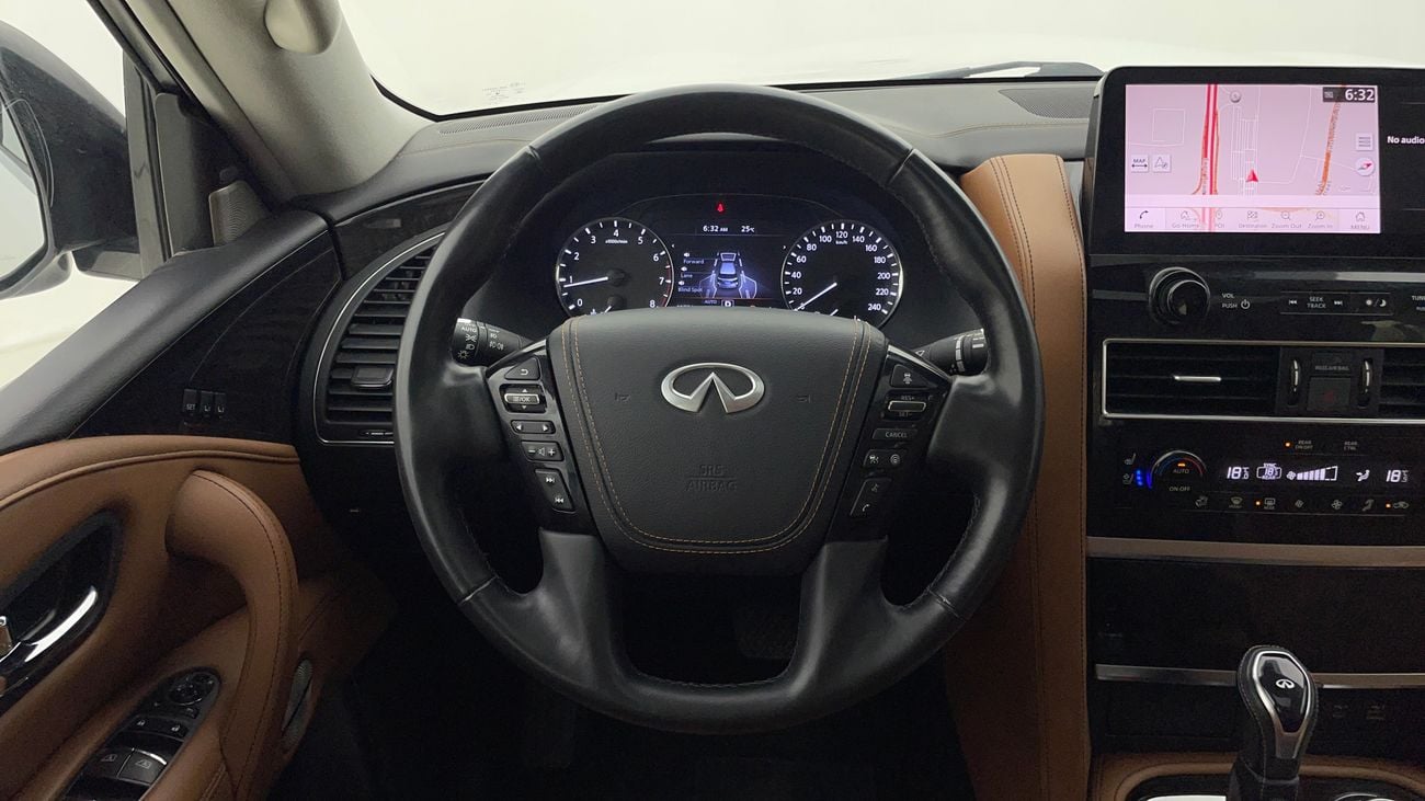 Infiniti QX80 Luxe 7st 5.6L 2023 LUXE | AED 2360/Month | 0 DP | 30 Day Return | Warranty | Service History