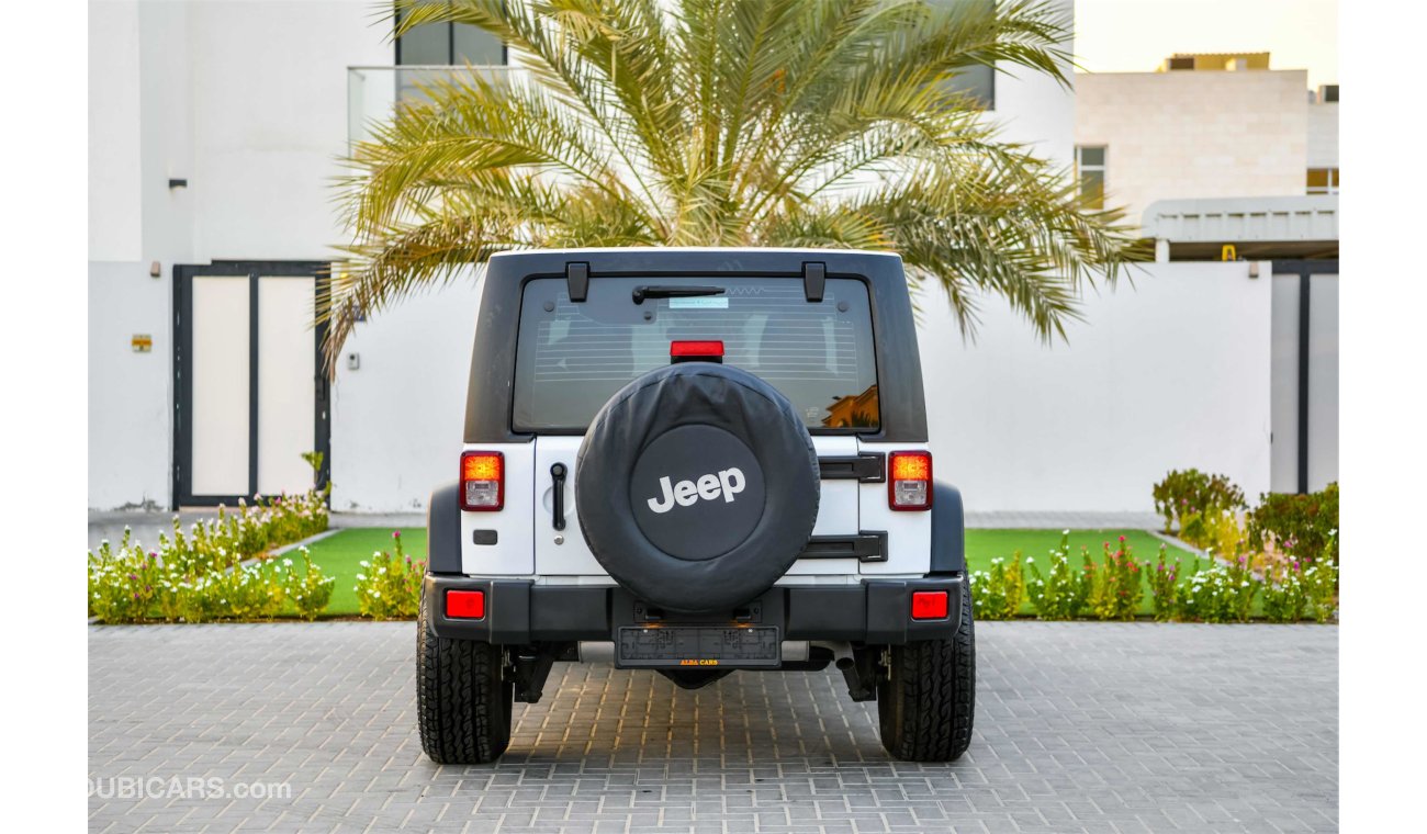 Jeep Wrangler Sport - AED 1,645 Per Month - 0% DP