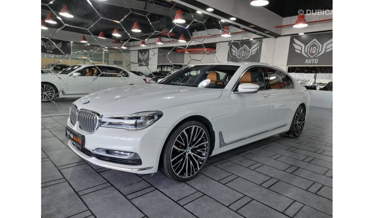 BMW 750Li Luxury Plus AED 2450/MONTHLY | 2017 BMW 7 SERIES  750 LI XDRIVE  | GCC | UNDER WARRANTY