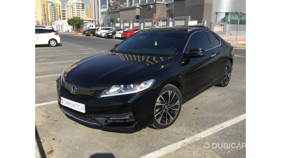 Honda Accord Coupe Sport 2.4L for sale: AED 42,500. Black ...
