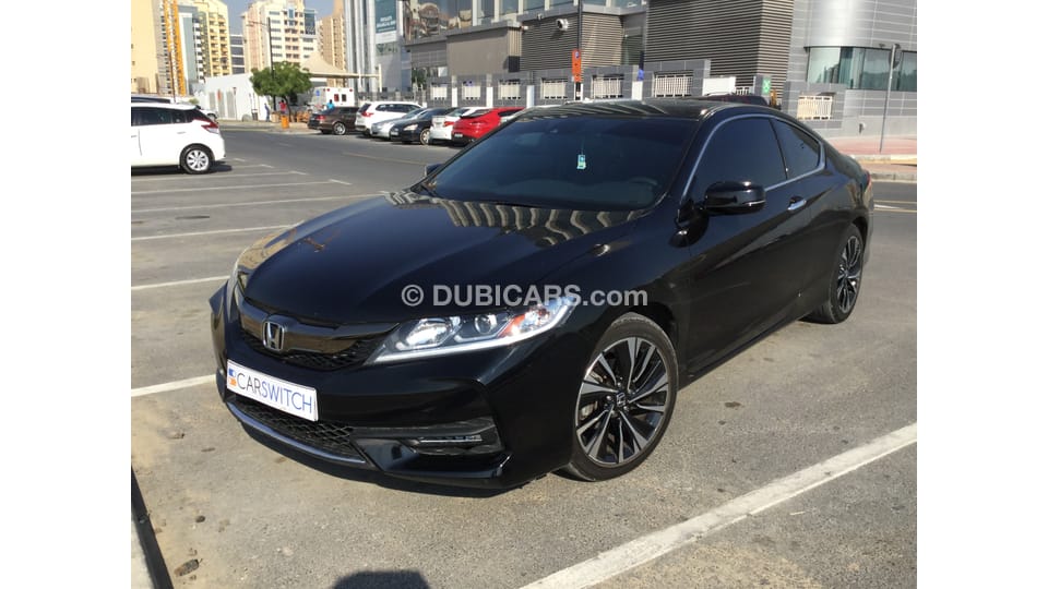 Honda Accord Coupe Sport 2.4L for sale AED 42,500. Black, 2017