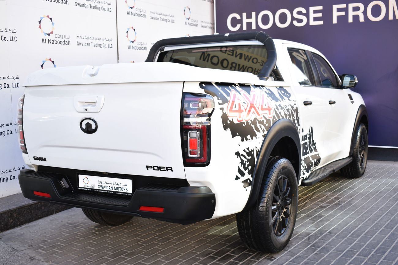 Great Wall Poer AED 1119 PM | POER PLATINUM 2.0L TURBO 4WD 2022 GCC DEALER WARRANTY