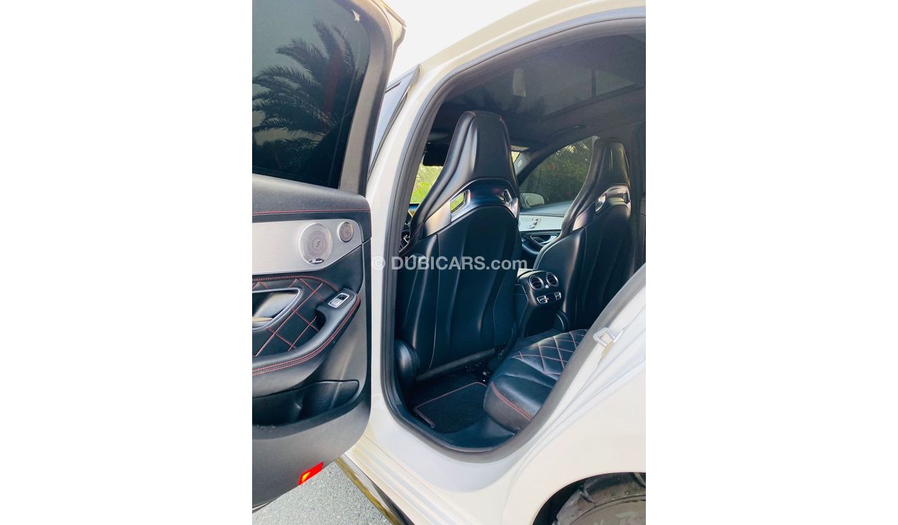 Mercedes-Benz C 63 AMG Mercedes Benz AMG C63S GCC 2015 full option edition 1 night package