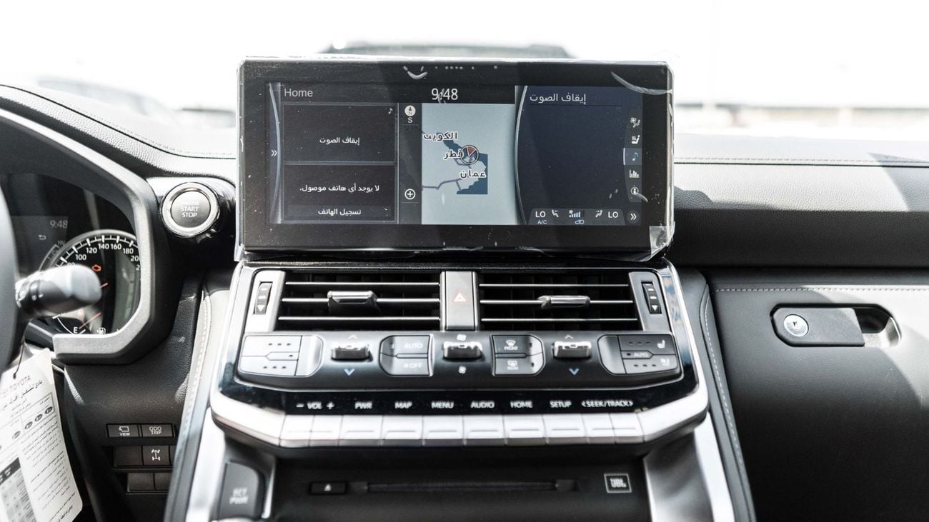 تويوتا لاند كروزر 2025 Toyota Land Cruiser VX 4.0L AT Petrol (Black-Red)