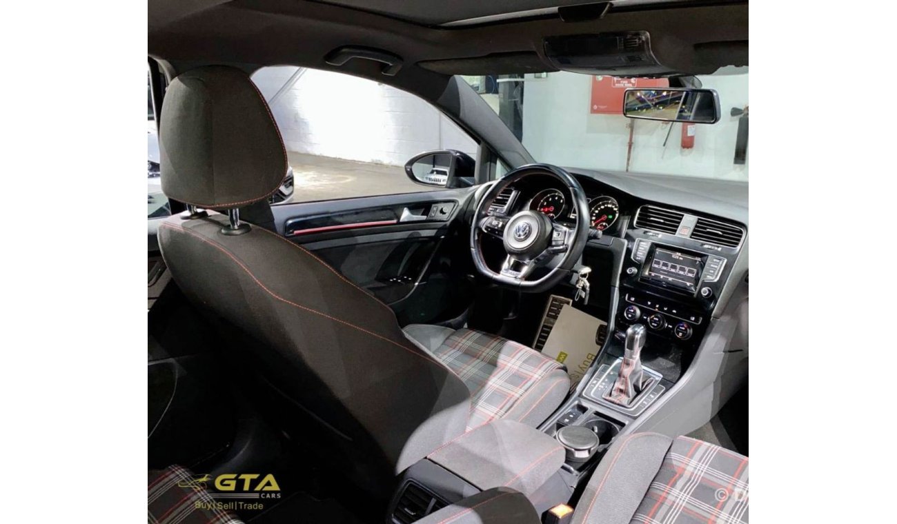 فولكس واجن جولف 2015 Volkswagen GTI, Warranty, Full VW History, GCC, Low Kms