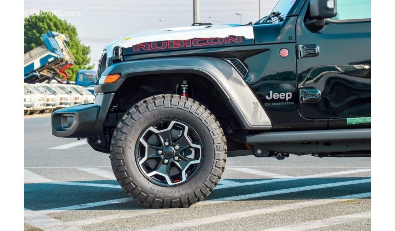 جيب جلادياتور Jeep Gladiator Rubicon, FOR LOCAL AND EXPORT  (WITH WARRENTY 3 YEARS) , 3.6L 6cyl Petrol 2022, Autom