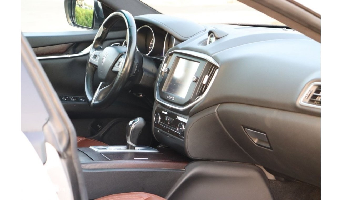 مازيراتي جيبلي MASERATI GHIBLI S 2014 FULL SERVICE HISTORY