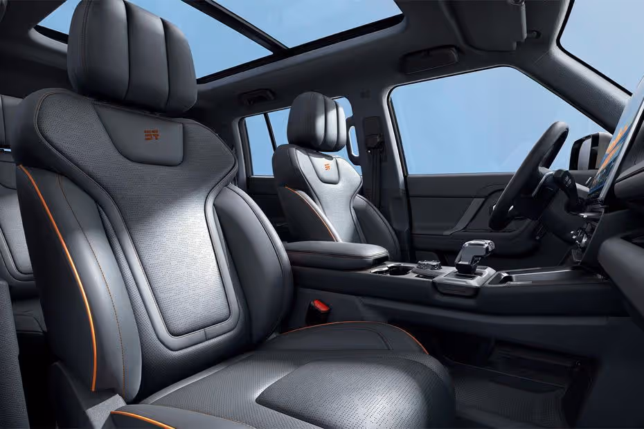Jetour T1 interior - Seats