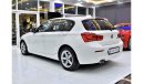 بي أم دبليو 120 EXCELLENT DEAL for our BMW 120i ( 2019 Model ) in White Color GCC Specs