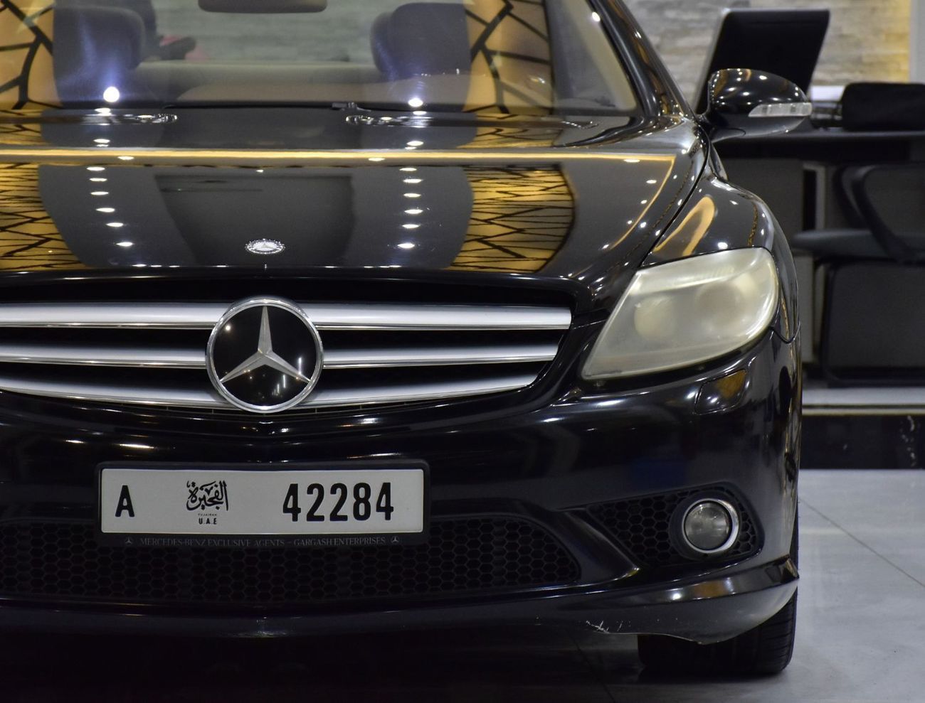 Mercedes-Benz CL 500 EXCELLENT DEAL for our Mercedes Benz CL500 ( 2007 Model ) in Black Color GCC Specs