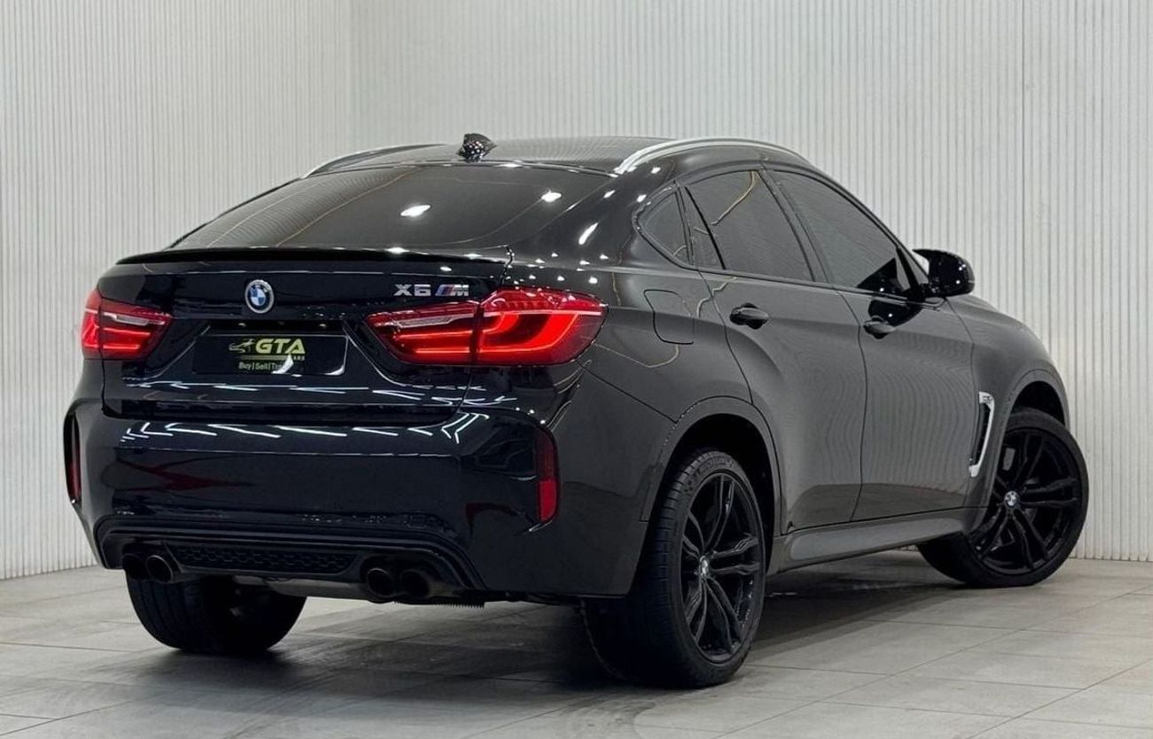 بي أم دبليو X6 M Std 4.4L 2018 BMW X6M M-Power, Warranty, Oct 2025 BMW Service Pack, Carbon Fiber Package, GCC