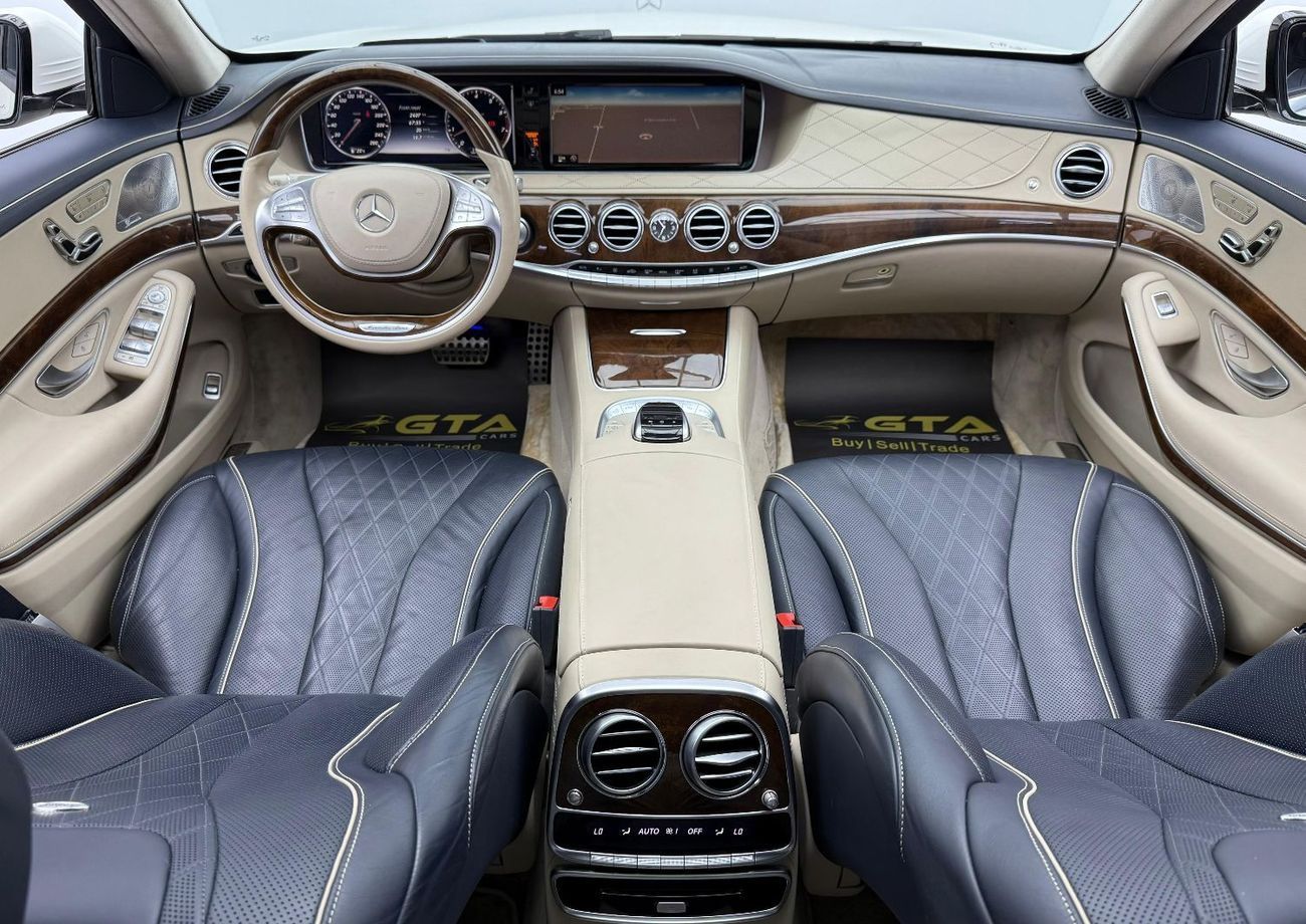 مرسيدس بنز S 500 AMG 4.7L 2015 Mercedes Benz S 500 AMG 4MATIC, Warranty, Full Service History, Excellent Condition, G