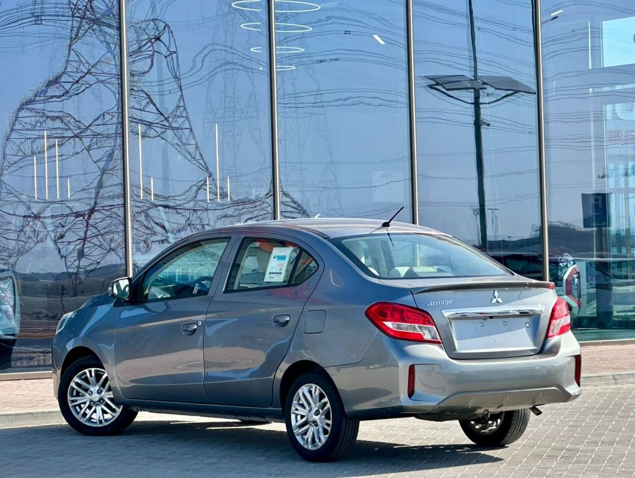 Mitsubishi Attrage GLX MID GLX MEDIUM LINE TRIM, 1.2L, GCC, ACCIDENT FREE, (365/-MONTHLY)
