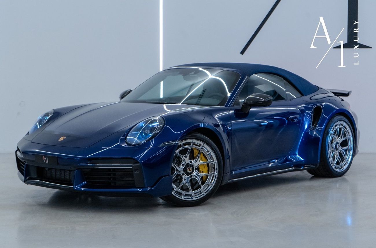 Porsche 911 Turbo S 3.8L (645 HP) Convertible 2022 Porsche 911 Turbo S, Sport Chrono Package, Full Service Histo