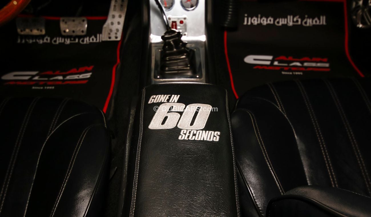 فورد موستانج Shelby GT 500 Fastback Gone In 60 Seconds Edition 'Eleanor'