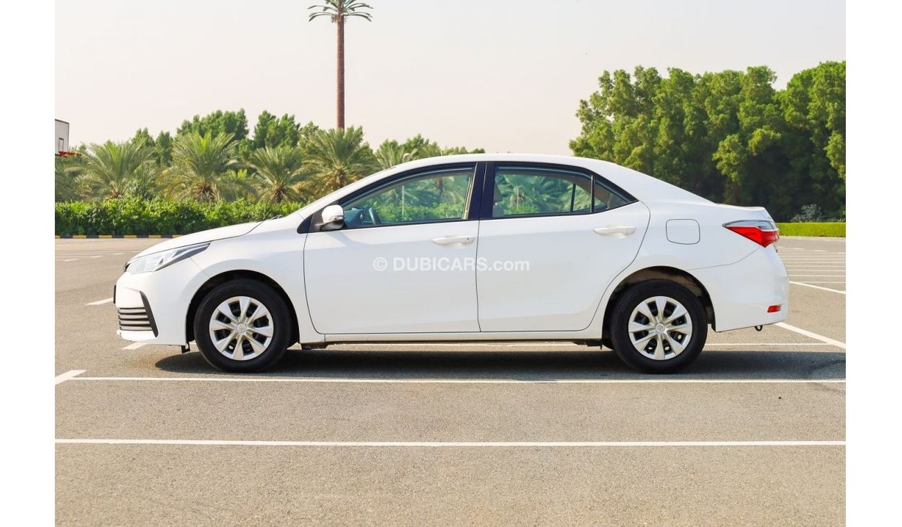 Toyota Corolla 2019 | 4dr Sedan 1.6L 4cyl Petrol A/T RWD - GCC Specs - Book now