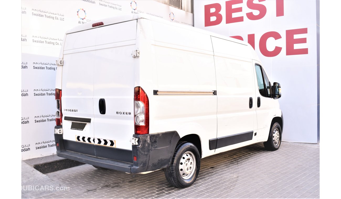 بيجو بوكسر 2.2L L2 H2 VAN MANUAL 2014 GCC SPECS