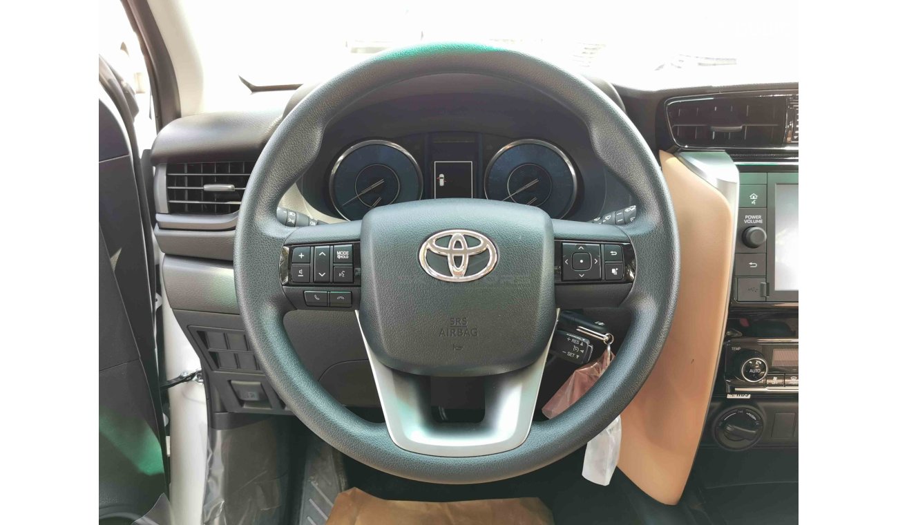 Toyota Fortuner 2.7L 4CY Petrol, 17" Tyre, DRL LED Headlights, Bluetooth, Fog Lights, Fabric Seats (CODE # TFMO02)