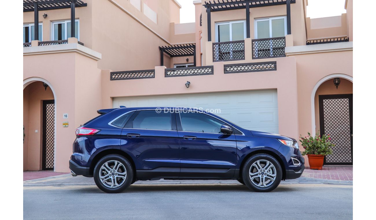 Ford Edge Titanium AWD AED 2300 P.M with 0% Downpayment