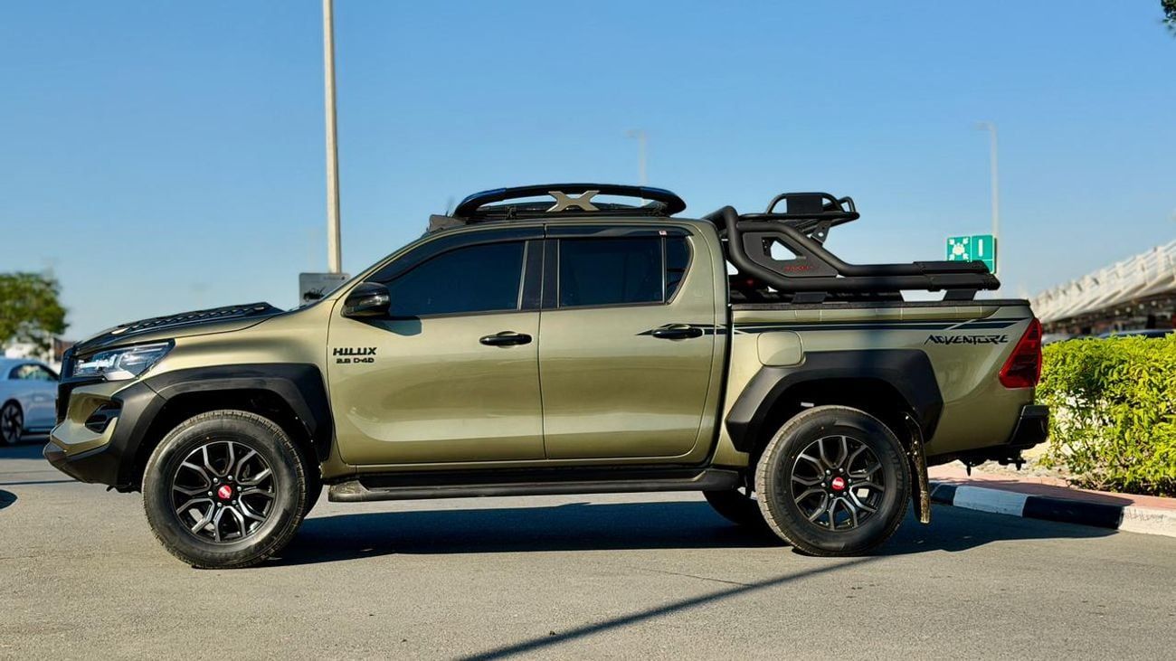 Toyota Hilux GR SPORTS BODY KIT INSTALLED | AT | SPORTS BAR WITH BASKET | LEATHER SEATS | 2.8L DIESEL | RHD