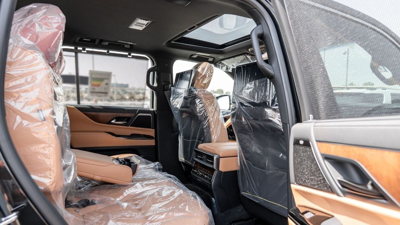 لكزس LX 700h 2026 Lexus LX700h Signature 3.5L AT Hybrid (Black-Tan) with Auto park
