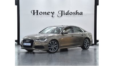 أودي A6 EXCELLENT DEAL for our Audi A6 S-Line 50TFSi QUATTRO ( 2015 Model ) in Brown / Beige Color GCC Specs