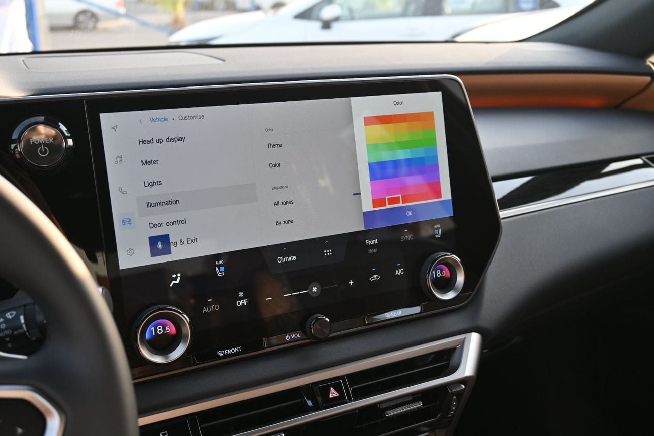 لكزس RX 350h لكزس RX350h الفاخرة موديل 2026، محرك 2.5 لتر هجين، دفع رباعي، اللون أبيض