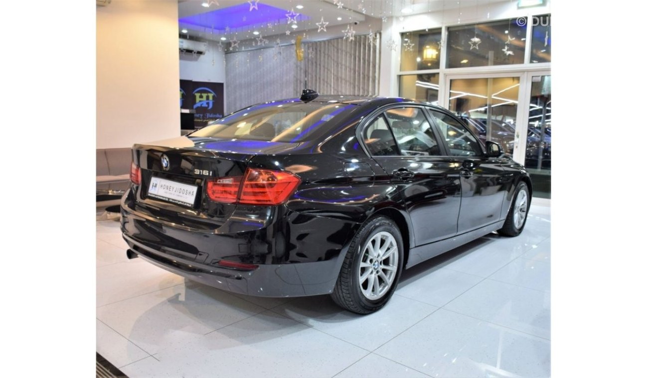 BMW 316i EXCELLENT DEAL for our BMW 316i 1.6L ( 2015 Model! ) in Black Color! GCC Specs