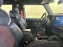 Ford Bronco Raptor B4D4925 BRONCO 4 DOORS RAPTOR 3.0L V6 ECOBOOST W/ ORANGE SBELTS BLACK/BLUE LTHR SSQTCH