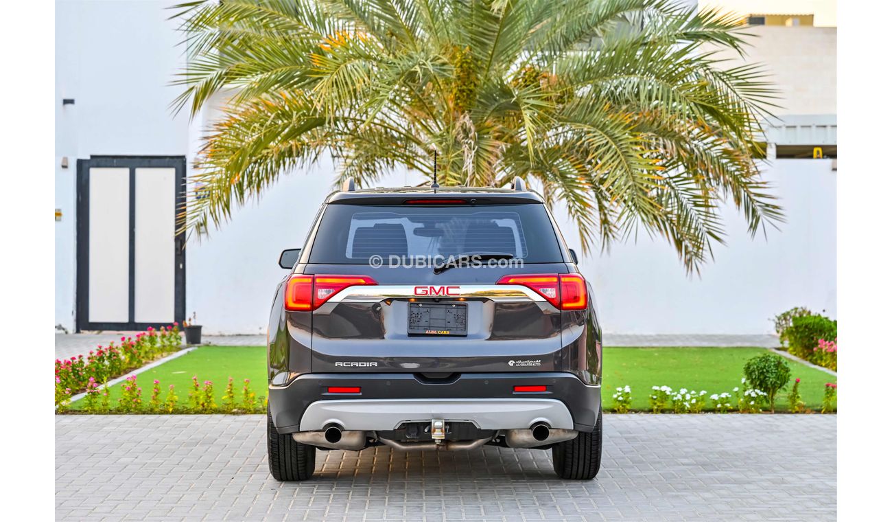 GMC Acadia | AED 1,743 Per Month | 0% DP | Exceptional Condition | Low Kms