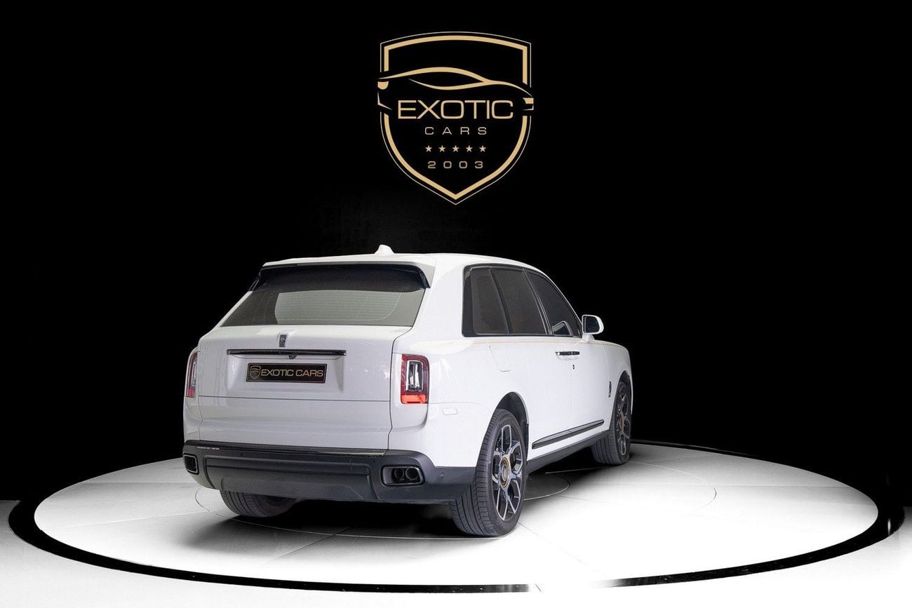 Rolls Royce Cullinan BLACK BADGE