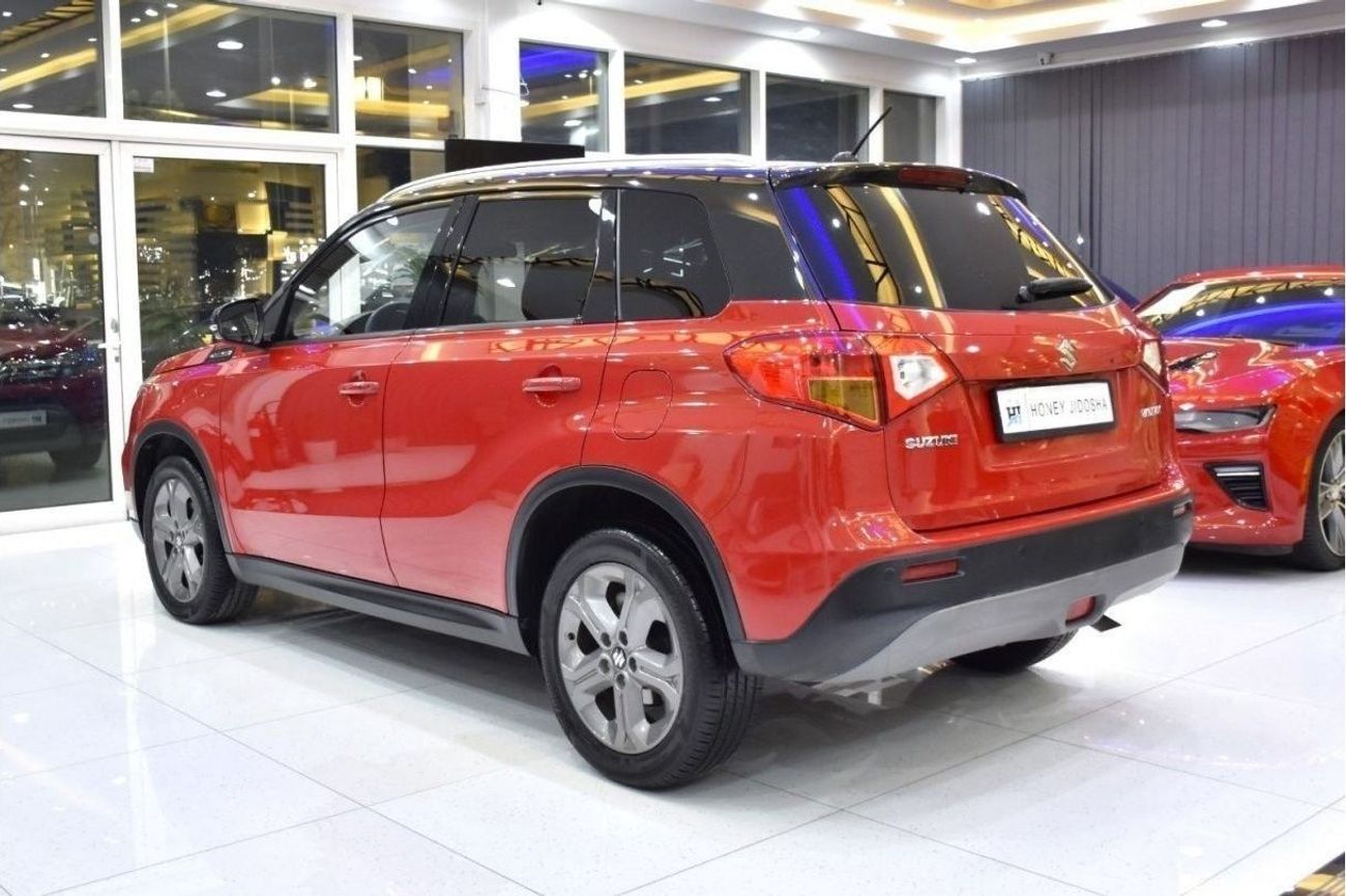 Suzuki Vitara EXCELLENT DEAL for our Suzuki Vitara ( 2017 Model ) in Red Color GCC Specs