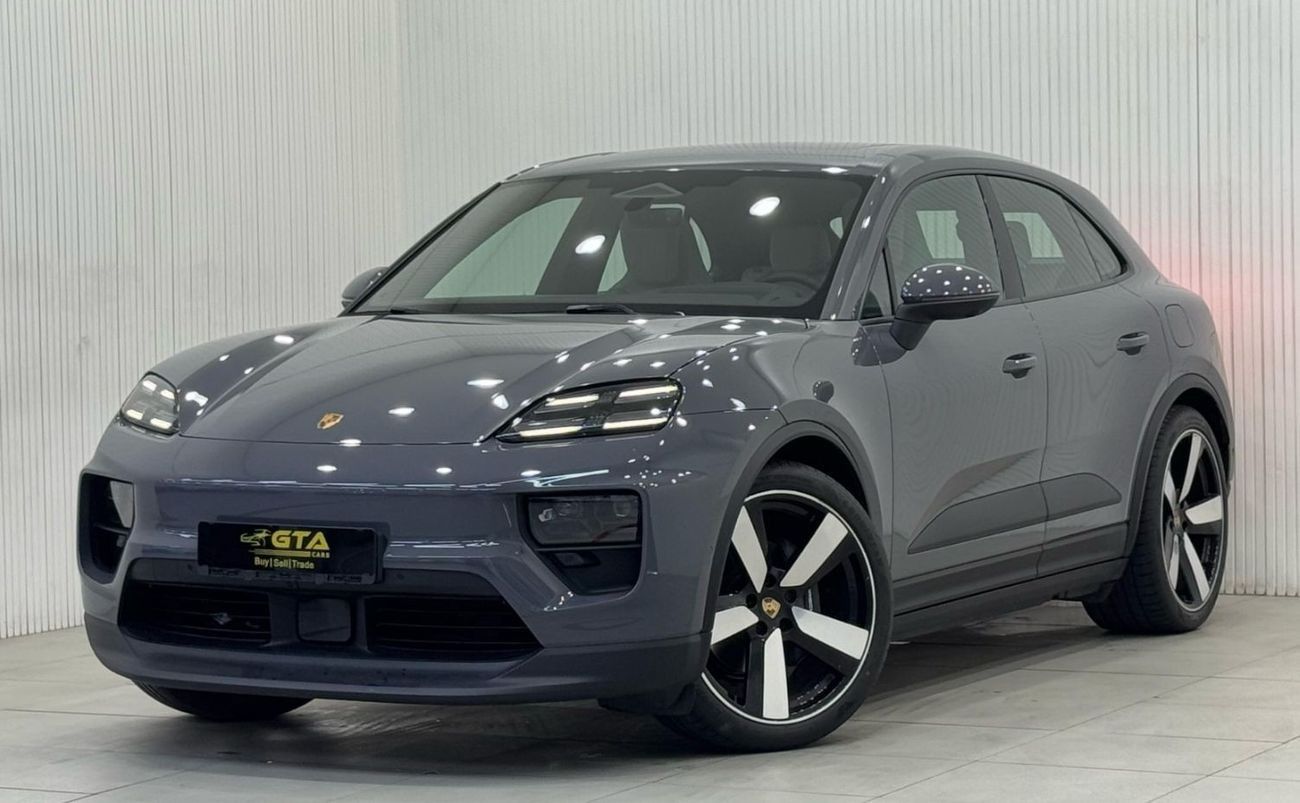 بورش ماكان Base Electric 2025 Porsche Macan EV, Feb 2027 Porsche Warranty, Sport Chrono Package, Full Options,
