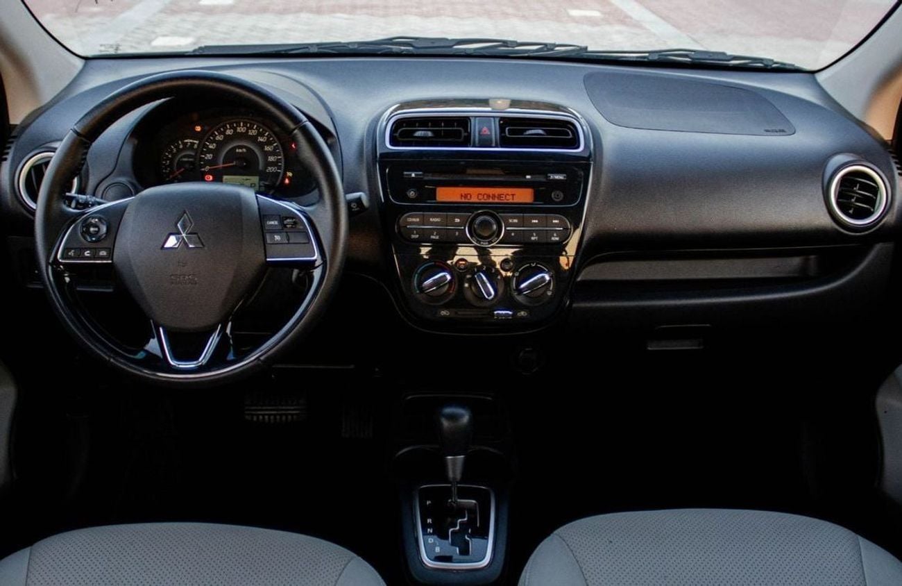 Mitsubishi Attrage STD GLX 1.2L Mitsubishi Attrage 2021 1.2L GCC, accident-free, in excellent condition 353 p.m