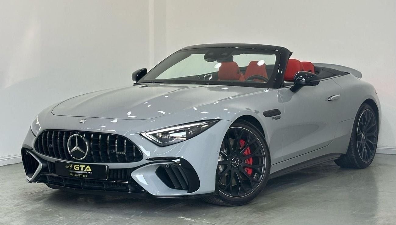Mercedes-Benz SL 55 AMG Roadster 4Matic+ 2022 Mercedes-Benz SL 55 AMG, Agency Warranty & Service Pack 12/27, Full Agency Ser