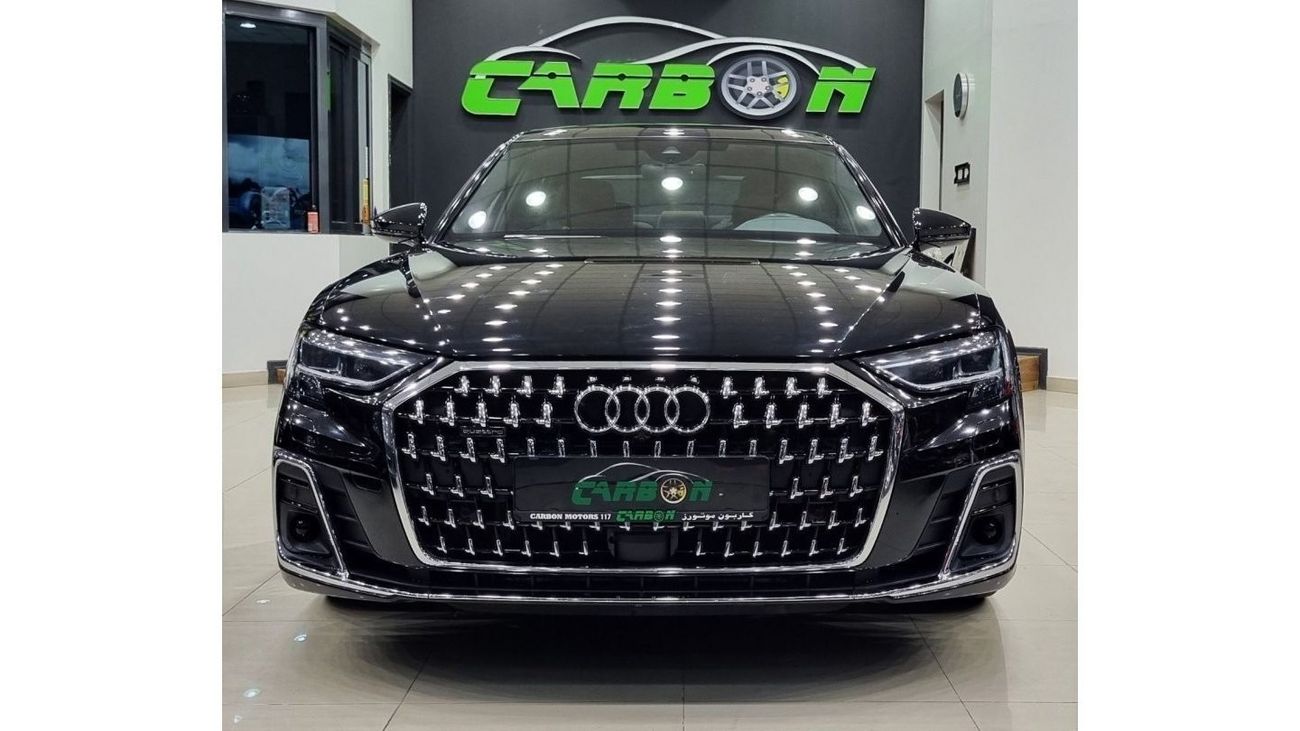 Audi A8 AUDI A8L 55TFSI GCC 2023 IN IMMACULATE CONDITION (WARRANTY+SERVICE CONTRACT FROM OFFICIAL DEALER)