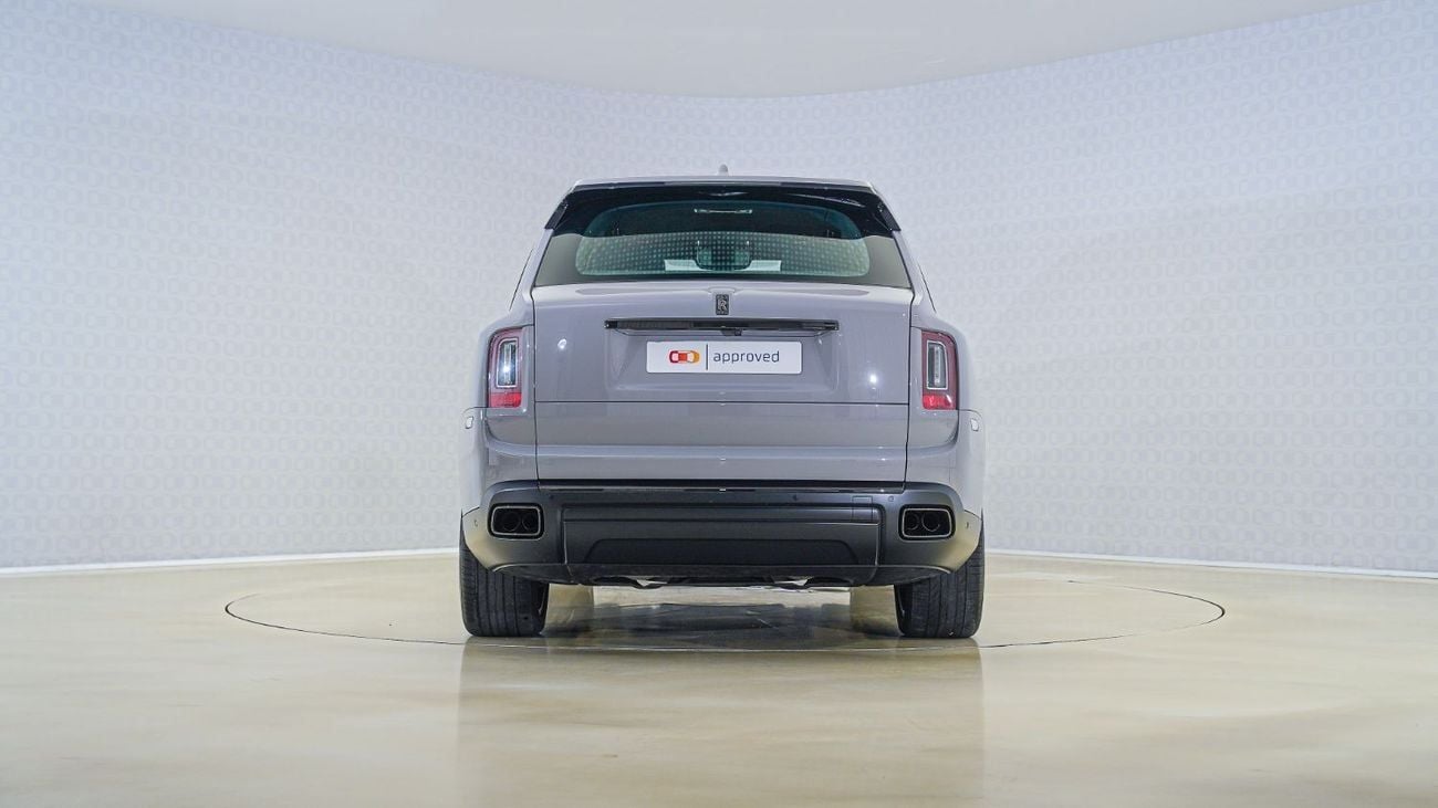 Rolls-Royce Cullinan Cullinan Black Badge | AED 20,519 PM | Warranty & Service August 2026 | GCC