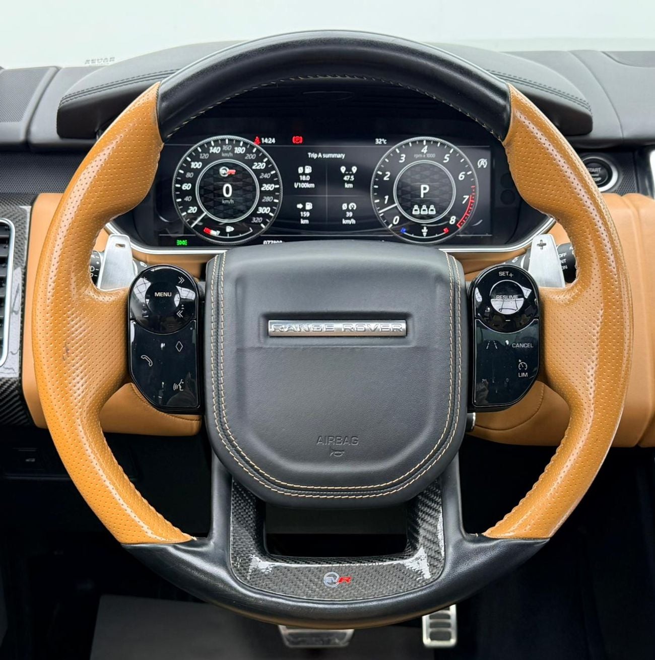 لاند روفر رينج روفر سبورت 2022 Range Rover Sport SVR, 2027 RR Warranty + Service Pack, Full RR Service History, GCC