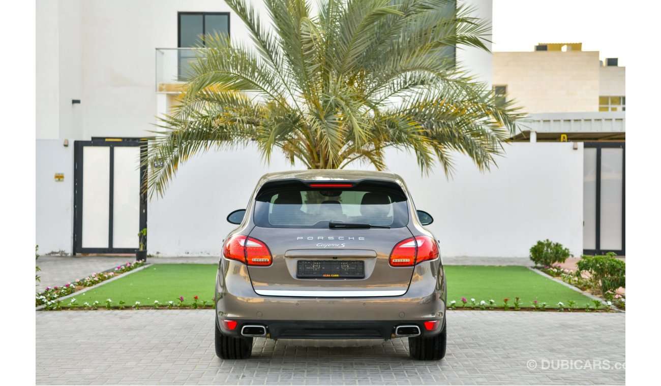 Porsche Cayenne S 2Y Warranty - Porsche Cayenne S 4.8L V8 - GCC - AED 2,125 PER MONTH - 0% DOWNPAYMENT