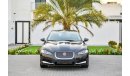 Jaguar XF Luxury Plus - 2 Y Warranty!  - GCC - AED 1,155 PER MONTH - 0% DOWNPAYMENT