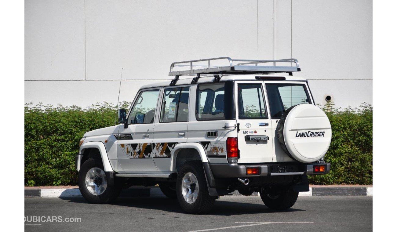 Toyota Land Cruiser Hard Top 76 LX LIMITED V8 4.5L TURBO DIESEL 4WD 5 SEAT MANUAL TRANSMISION