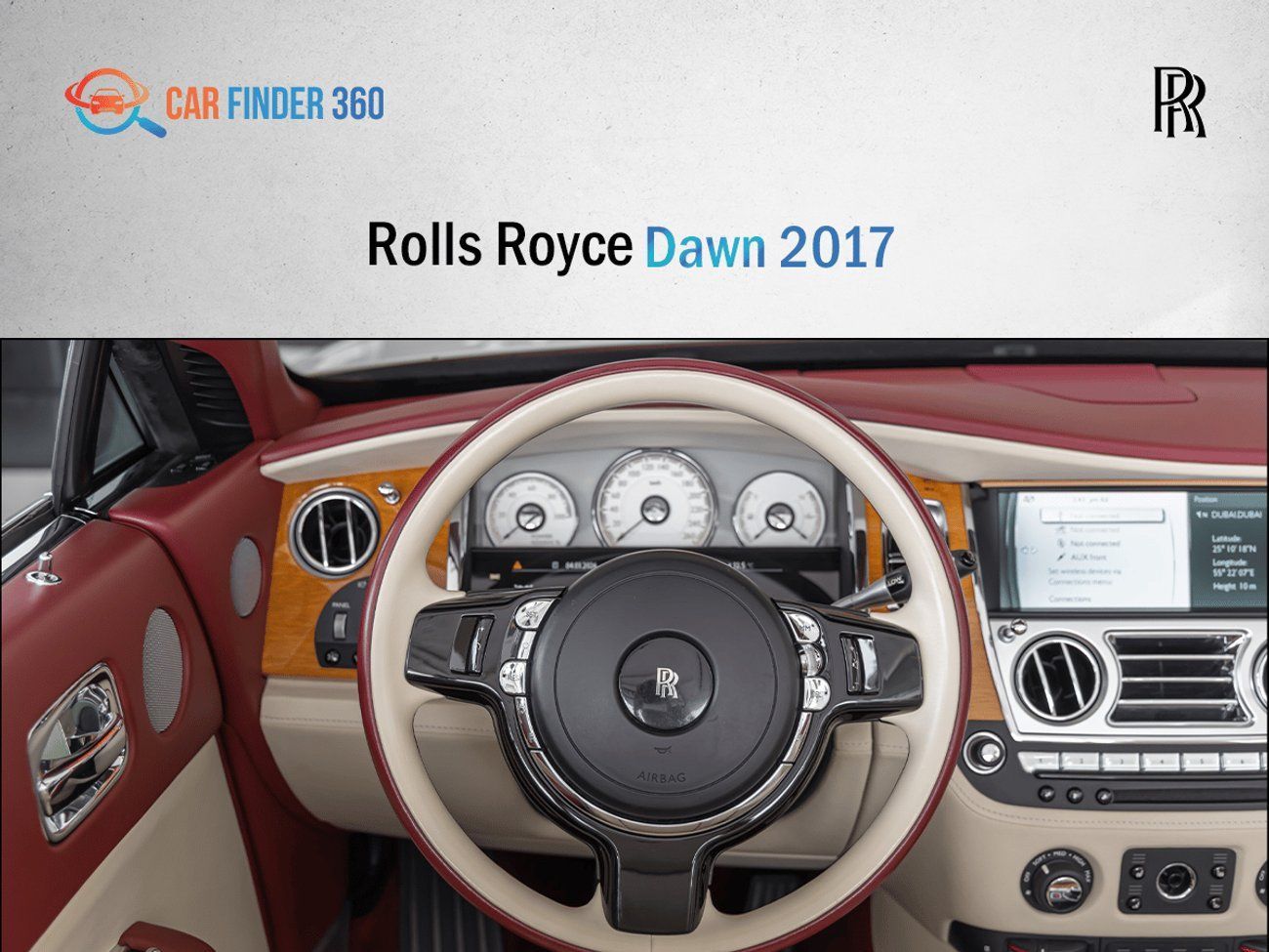 رولز رويس داون Rolls-Royce Dawn 2017