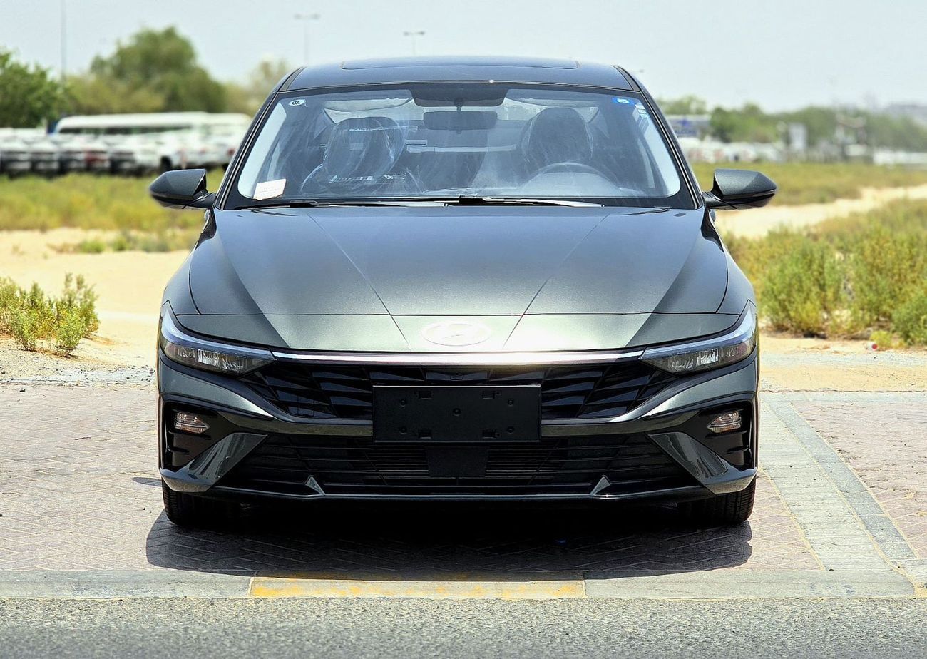 هيونداي إلانترا HYUNDAI ELANTRA 1.6L - CVT - GLX - ELITE - GRAY INSIDE BLACK 